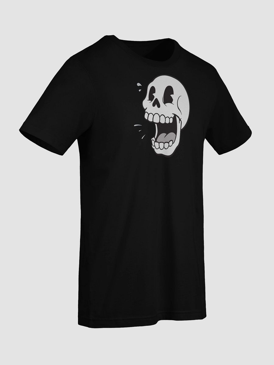 Laughing Skull Tee Center Chest & Sleeve product image (9)