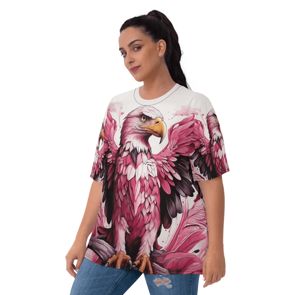Pink eagle art product image (8)