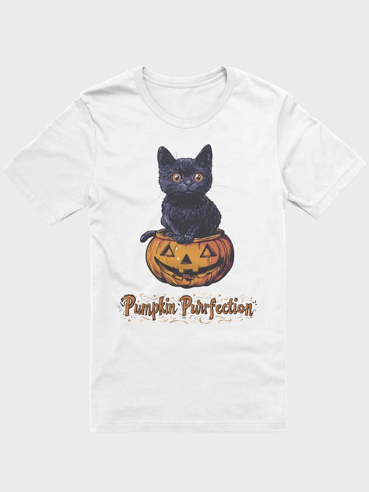 Pumpkin Purrfection - Halloween Cat T-Shirt product image (1)