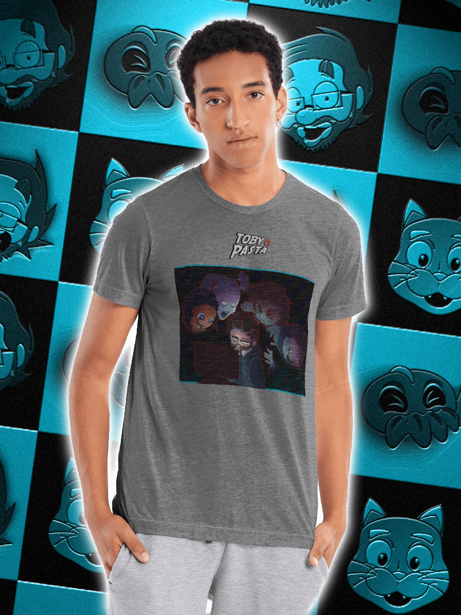 TobyPasta X Uttsuo "Jumpscare Party" T-Shirt product image (10)