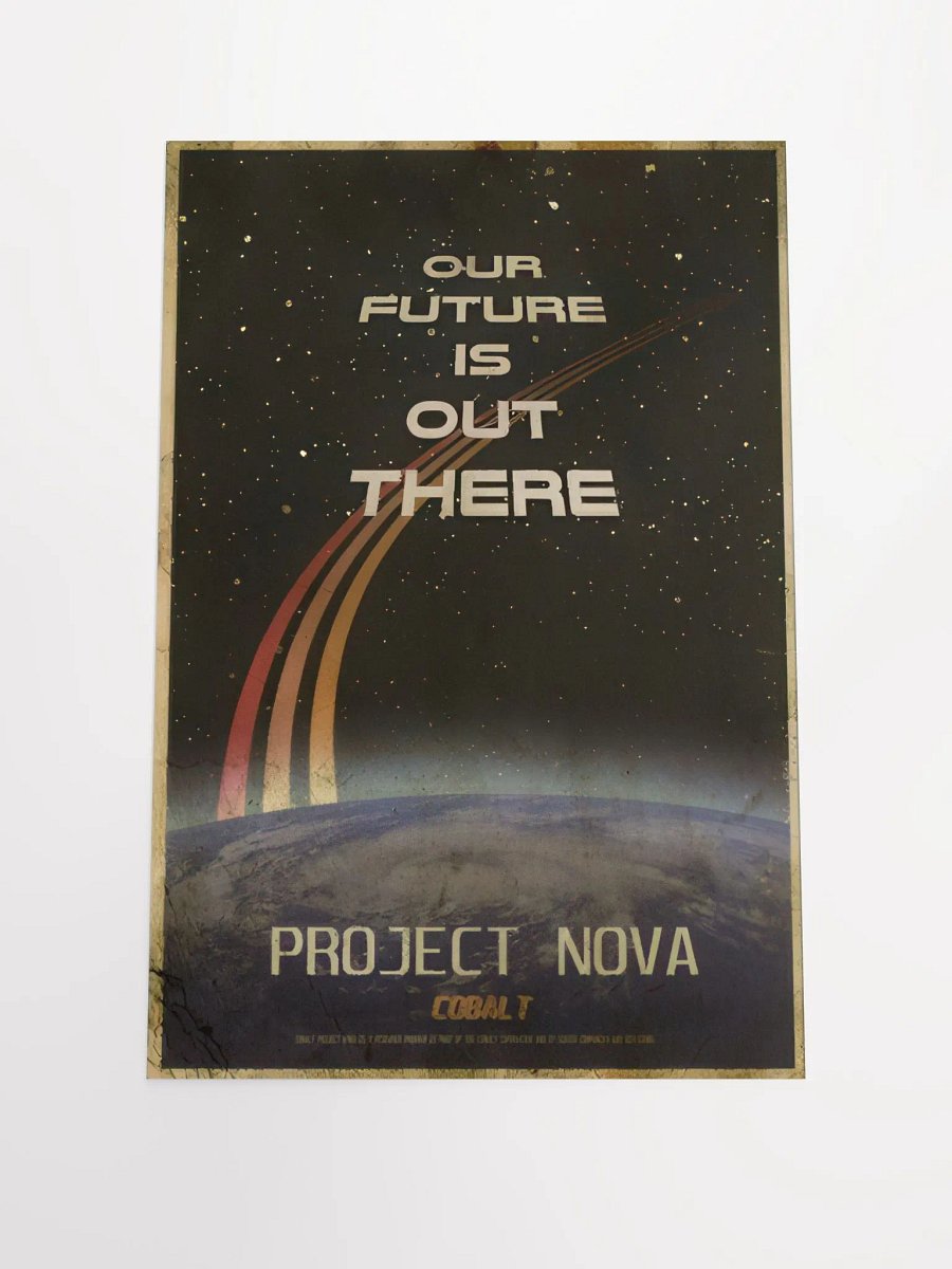 Cobalt Project Nova Framed Poster product image (1)