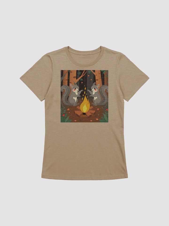 Whimsical Campfire Squirrels Women's T-Shirt product image (1)
