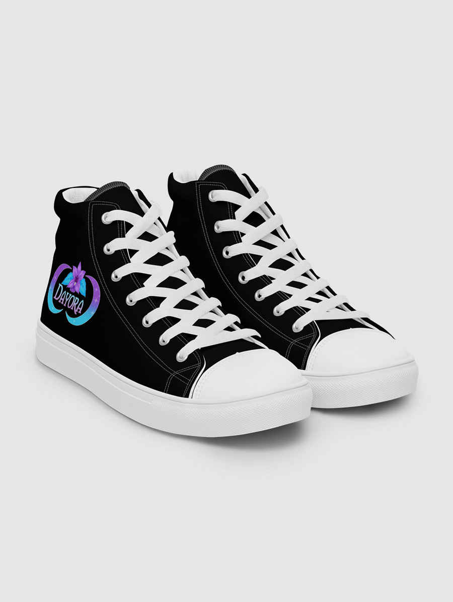 Women’s high top canvas shoes Logo! product image (9)
