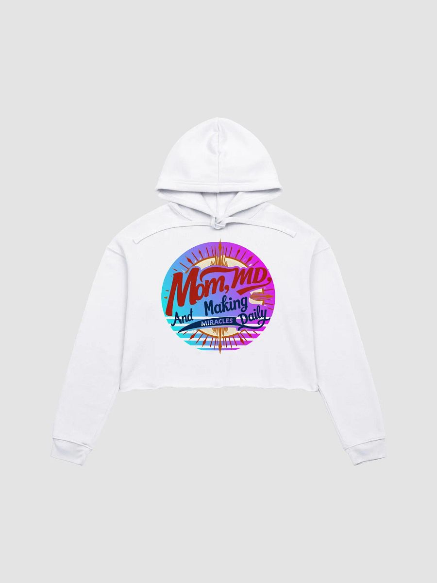Miracle Mom Crop Hoodie product image (6)