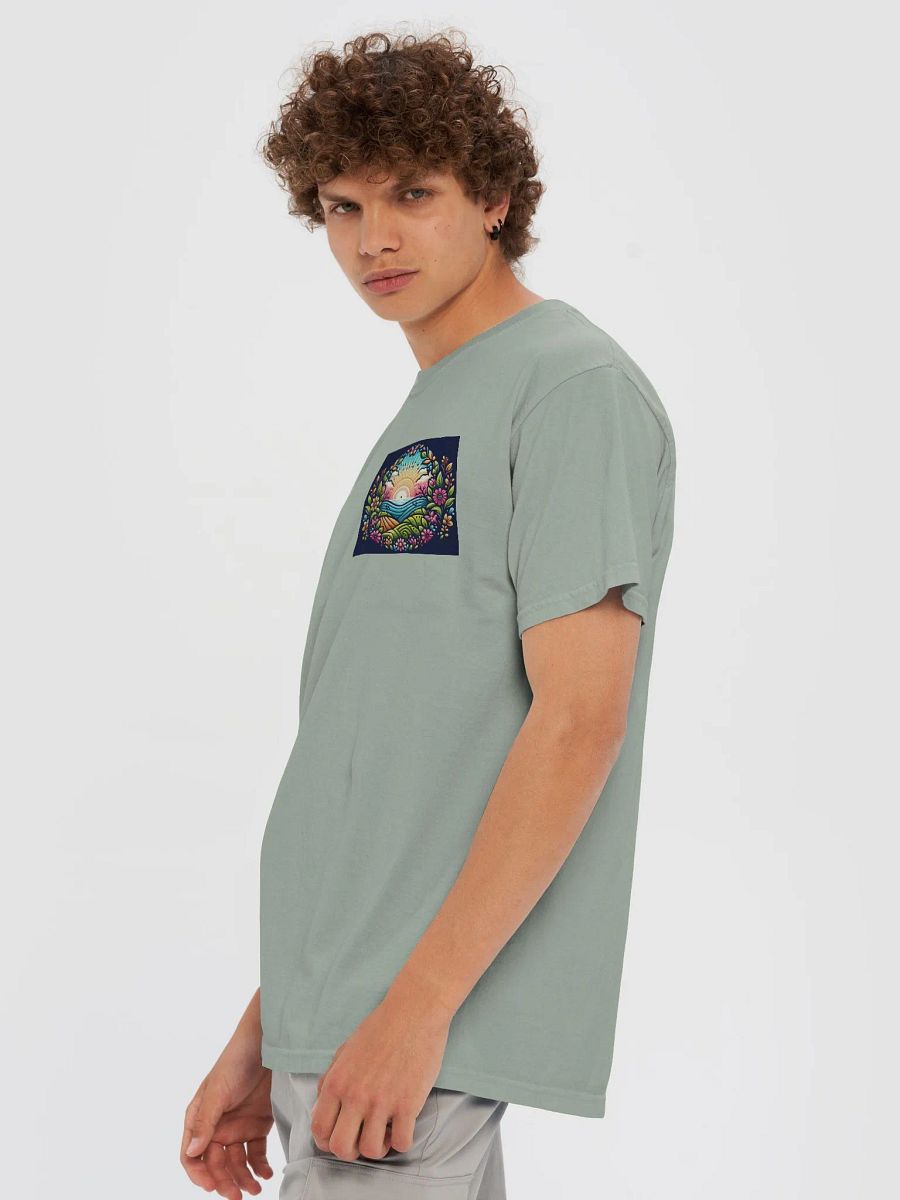 Sunrise Serenity Cotton Tee product image (6)