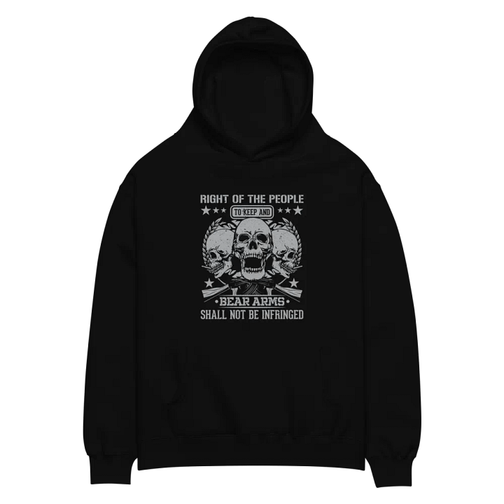 Premium Oversized Hoodie – “Shall Not Be Infringed” product image (4)