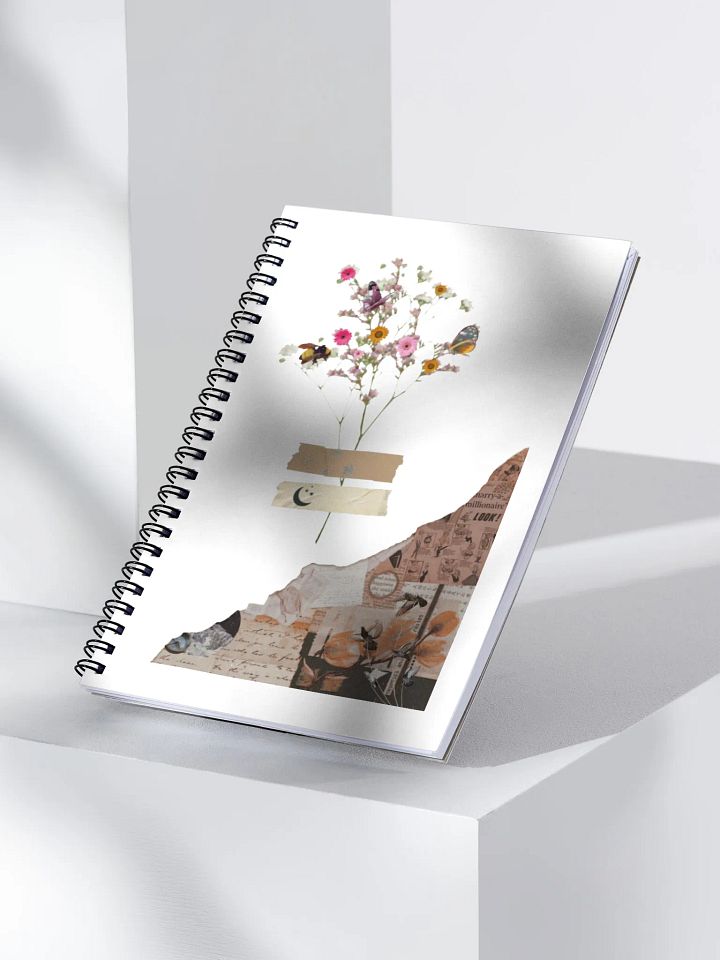 Celestial Blooms Spiral Notebook product image (1)