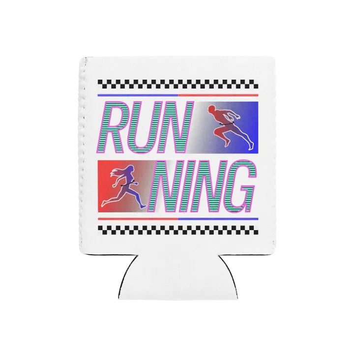 Running Stripes Stride Guard Can Cooler product image (1)