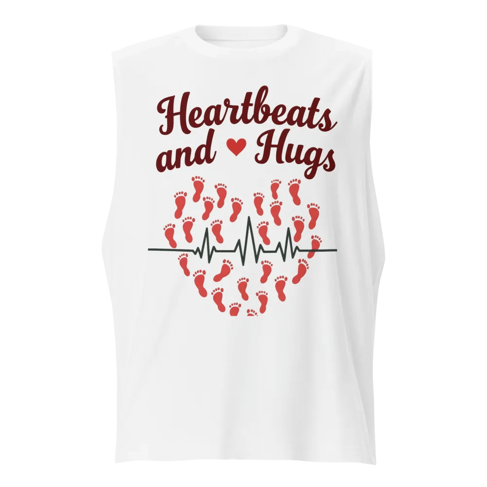 Heartbeats and Hugs Muscle Tank product image (1)