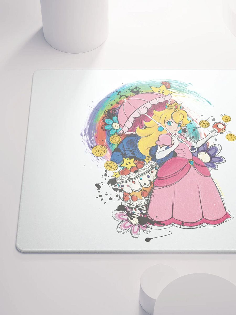 Princess Peach by StephyJ Gaming Mouse Pad product image (10)