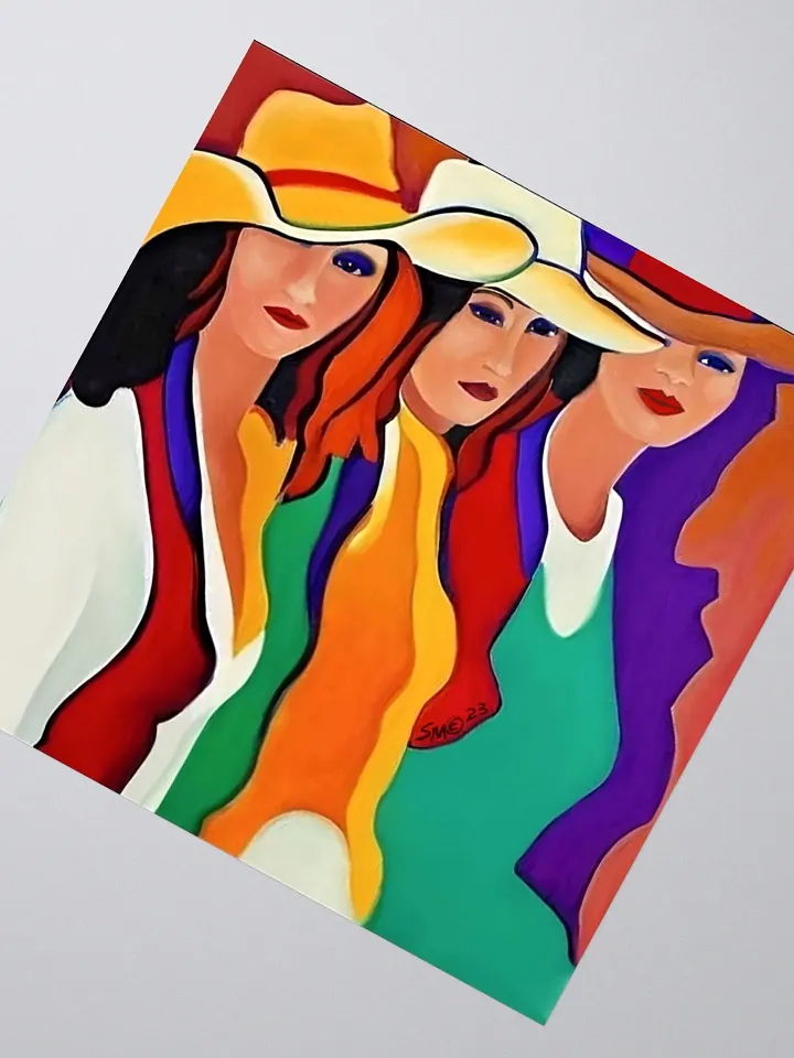 Three Texas Ladies Stickers product image (2)