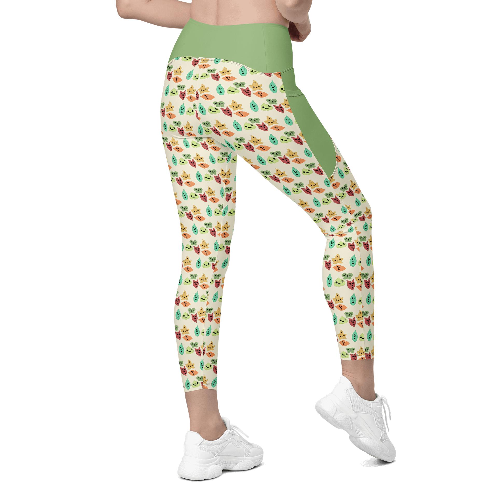 Korok Leggings w/Pockets - Olive product image (9)