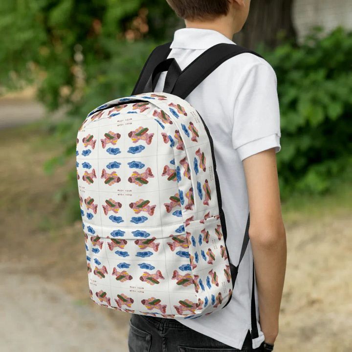 Kid Airplane (All-Over Print Backpack) product image (2)