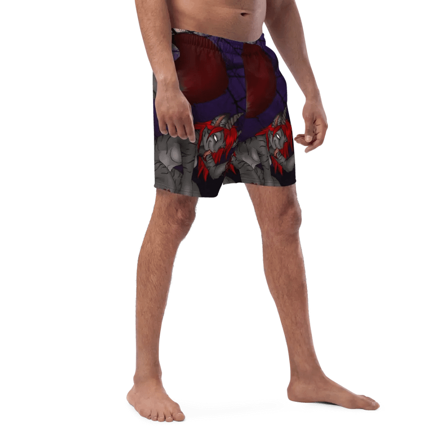 Demon's Moon All-Over Print Swim Trunks product image (8)