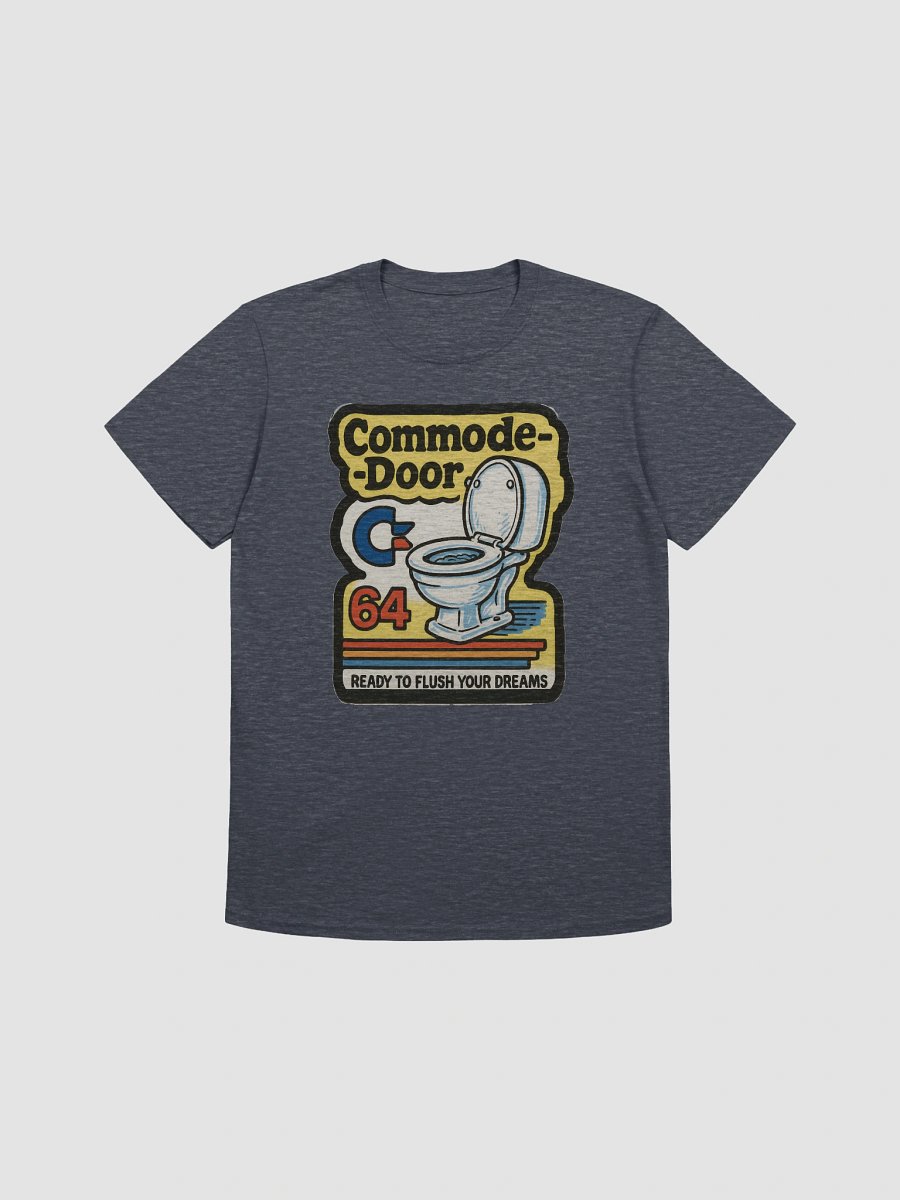 Commode-door 64 (Commodore 64 Parody) T-Shirt product image (13)