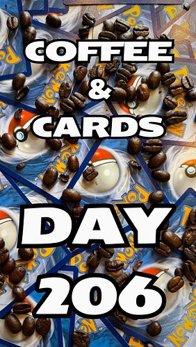 Coffee & (@pokemon) Cards - Day 206!

#pokemon #pokemontcg #tcg #pokemoncards #pokemoncommunity #pokemontradingcards #pokemon...