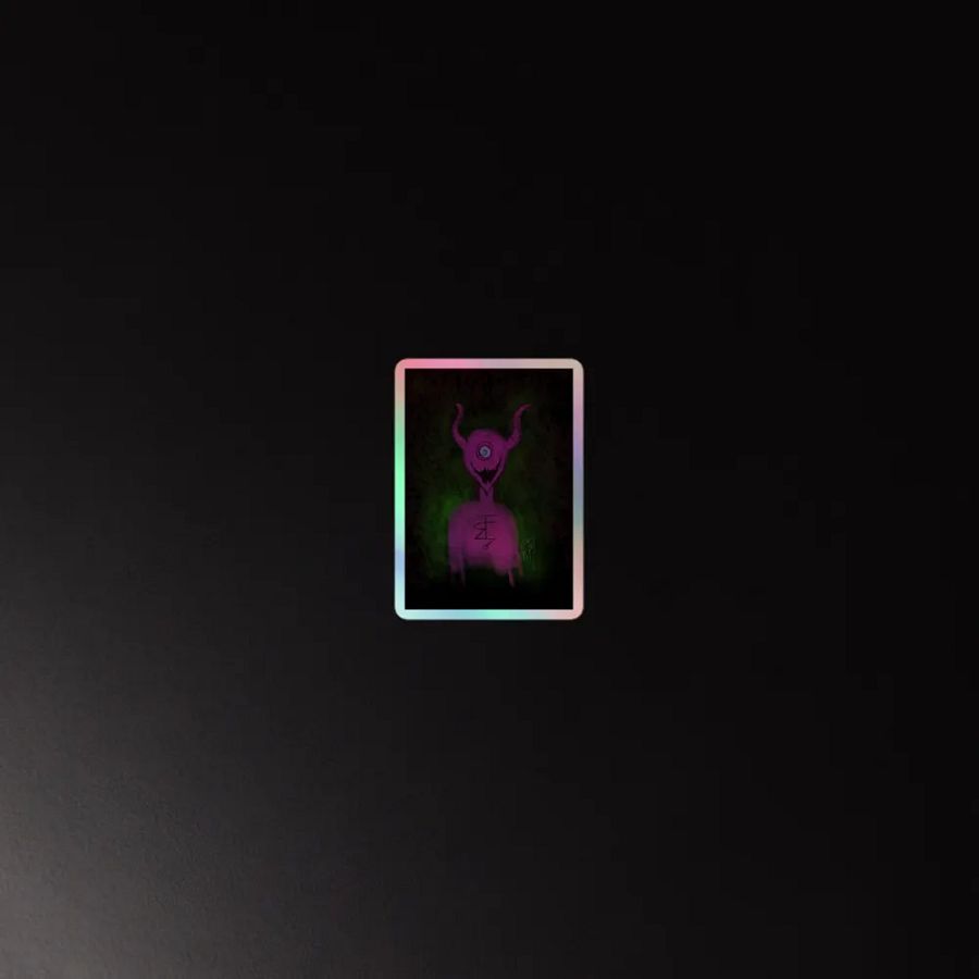No Fear Demon Holo Sticker product image (2)
