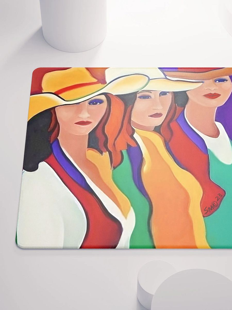 Three Texas Ladies Gamer's Mouse Pad product image (10)