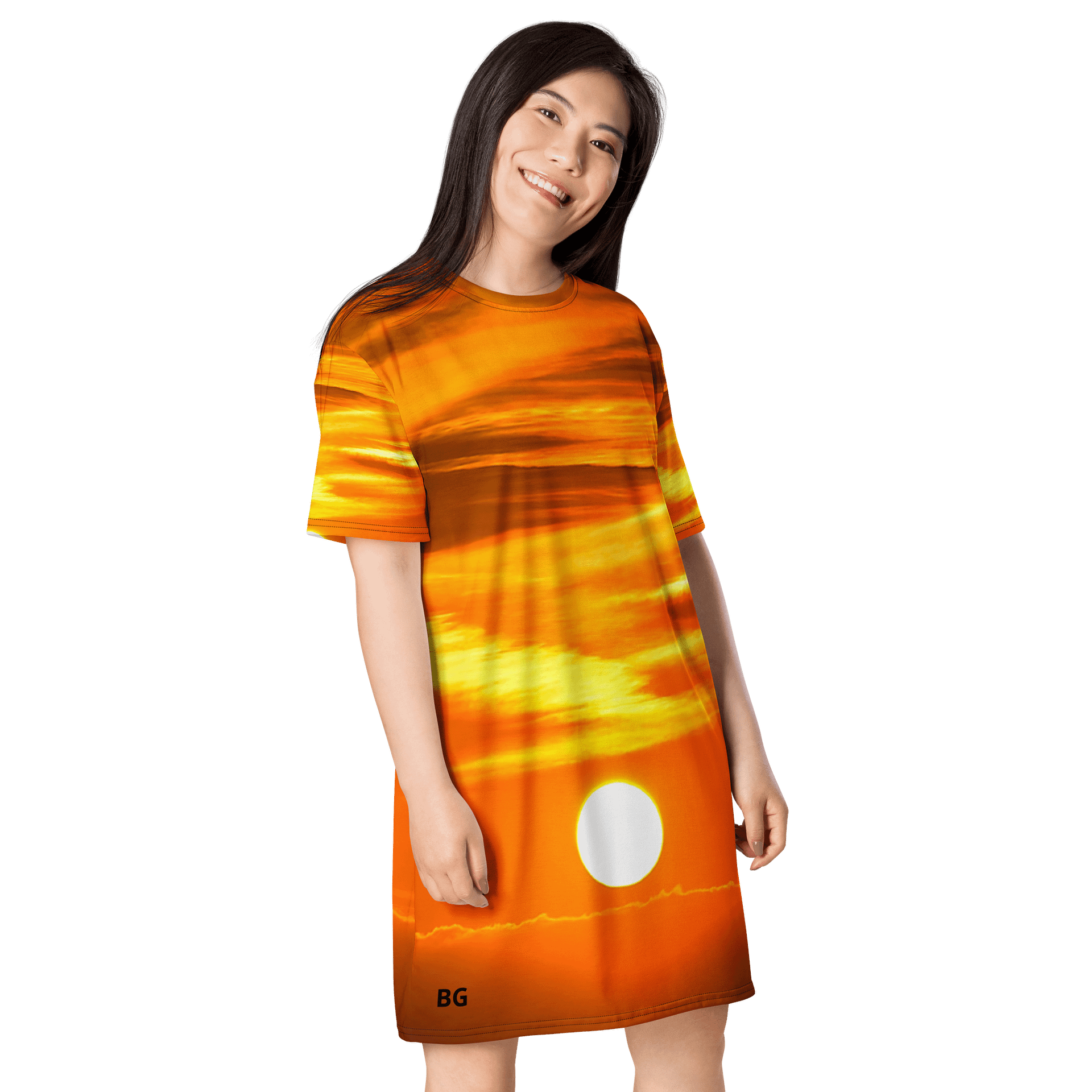 'Moods III' All-Over T-Shirt Dress product image (4)