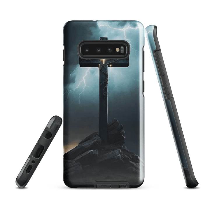 Stormy Cross of Light - samsung case product image (3)