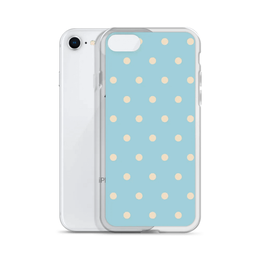 Blue Polka Dot Phone Case product image (2)