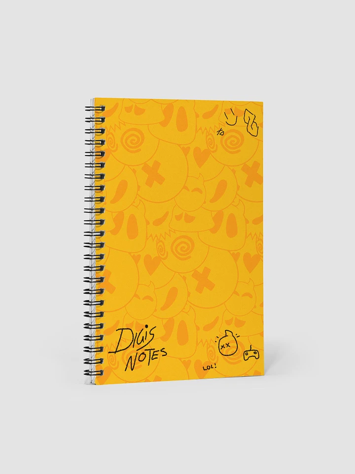 Digi's Playful Doodle Spiral Notebook product image (1)
