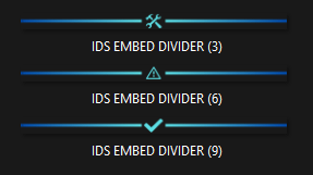 Minty Fresh Embed Divider Bars product image (2)
