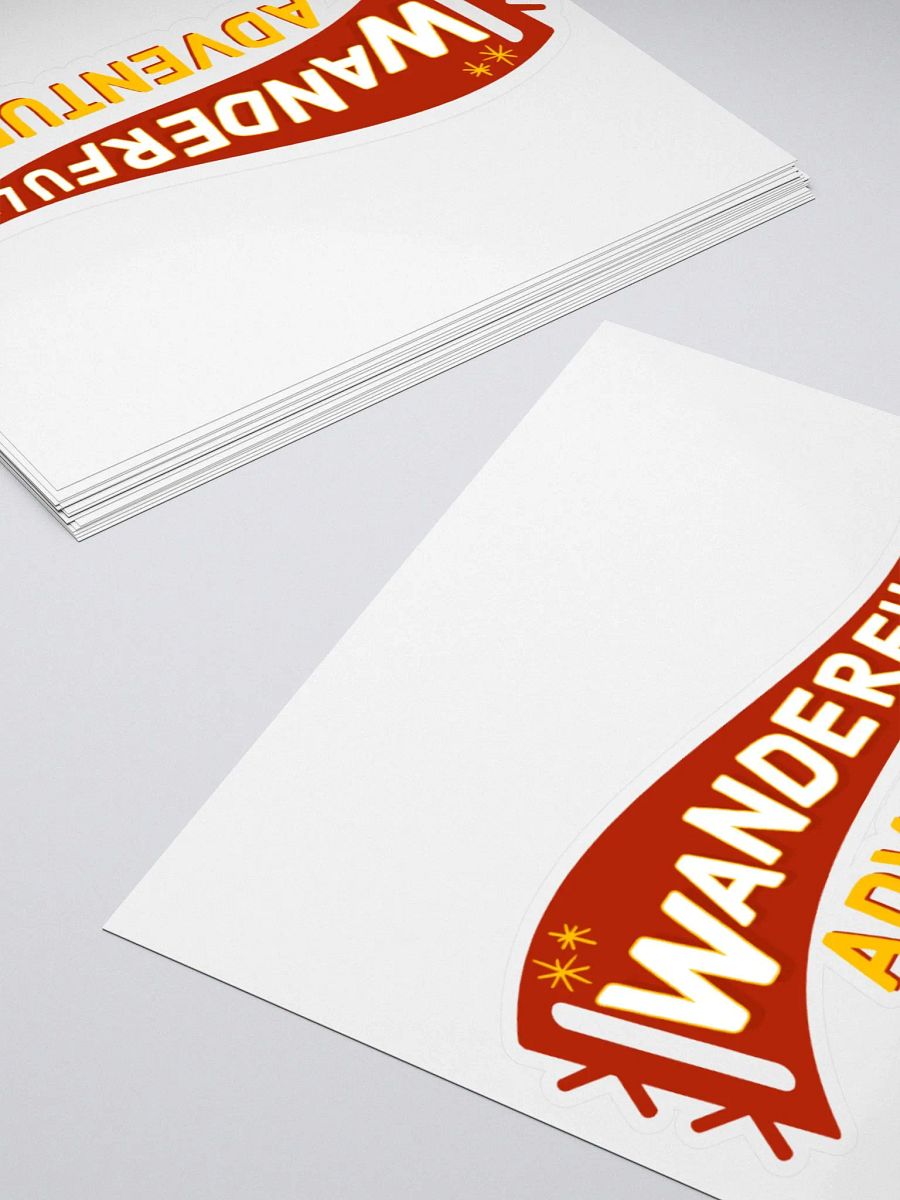 Wanderful Adventurers Logo Sticker product image (4)