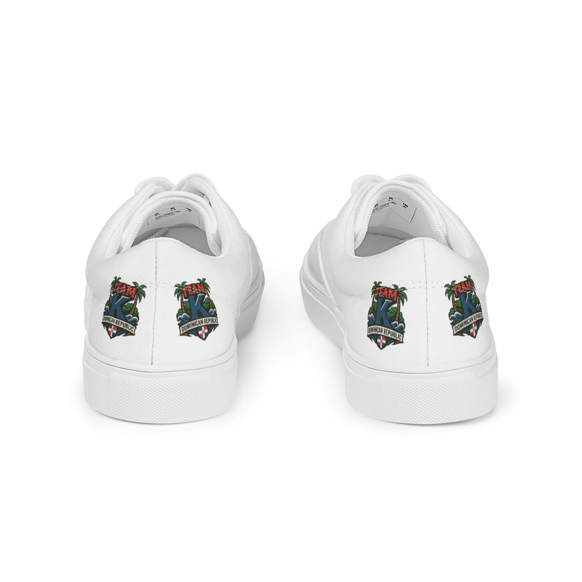 TEAM K Dominican Republic Men's Lace-Up Canvas Shoes product image (4)