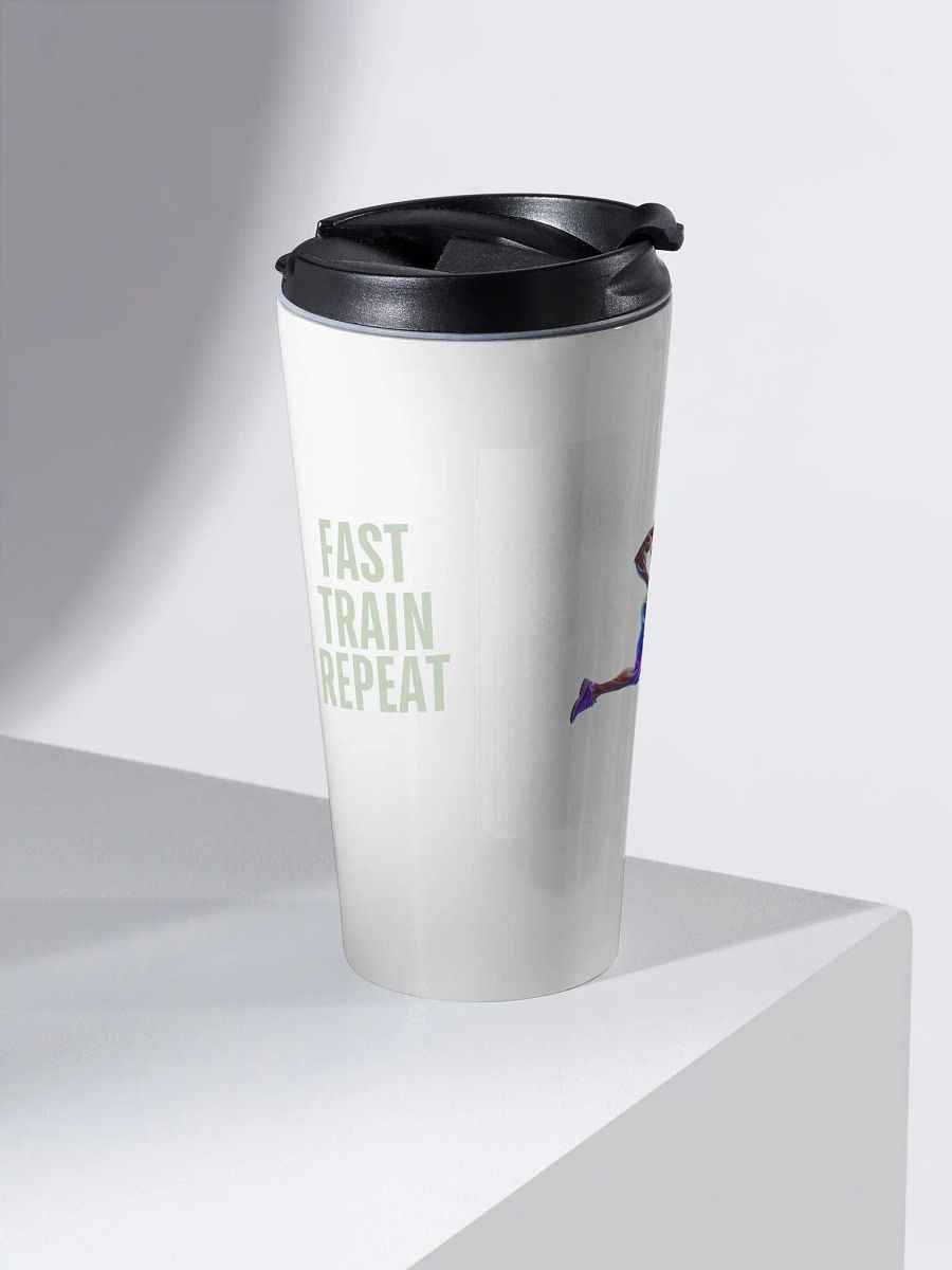 Fast Train Repeat Stainless Steel Travel Mug product image (2)