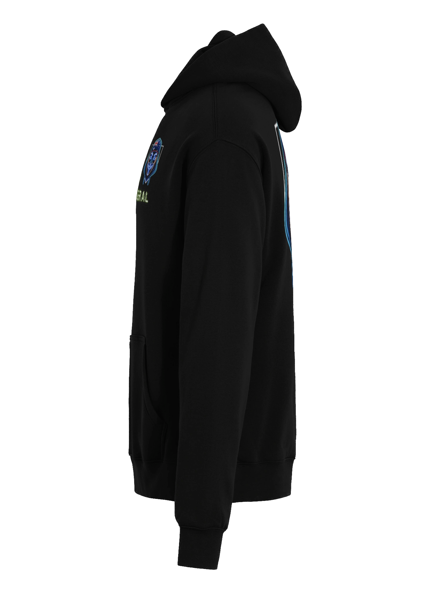 Neon Graphic Hoodie Oversized product image (7)