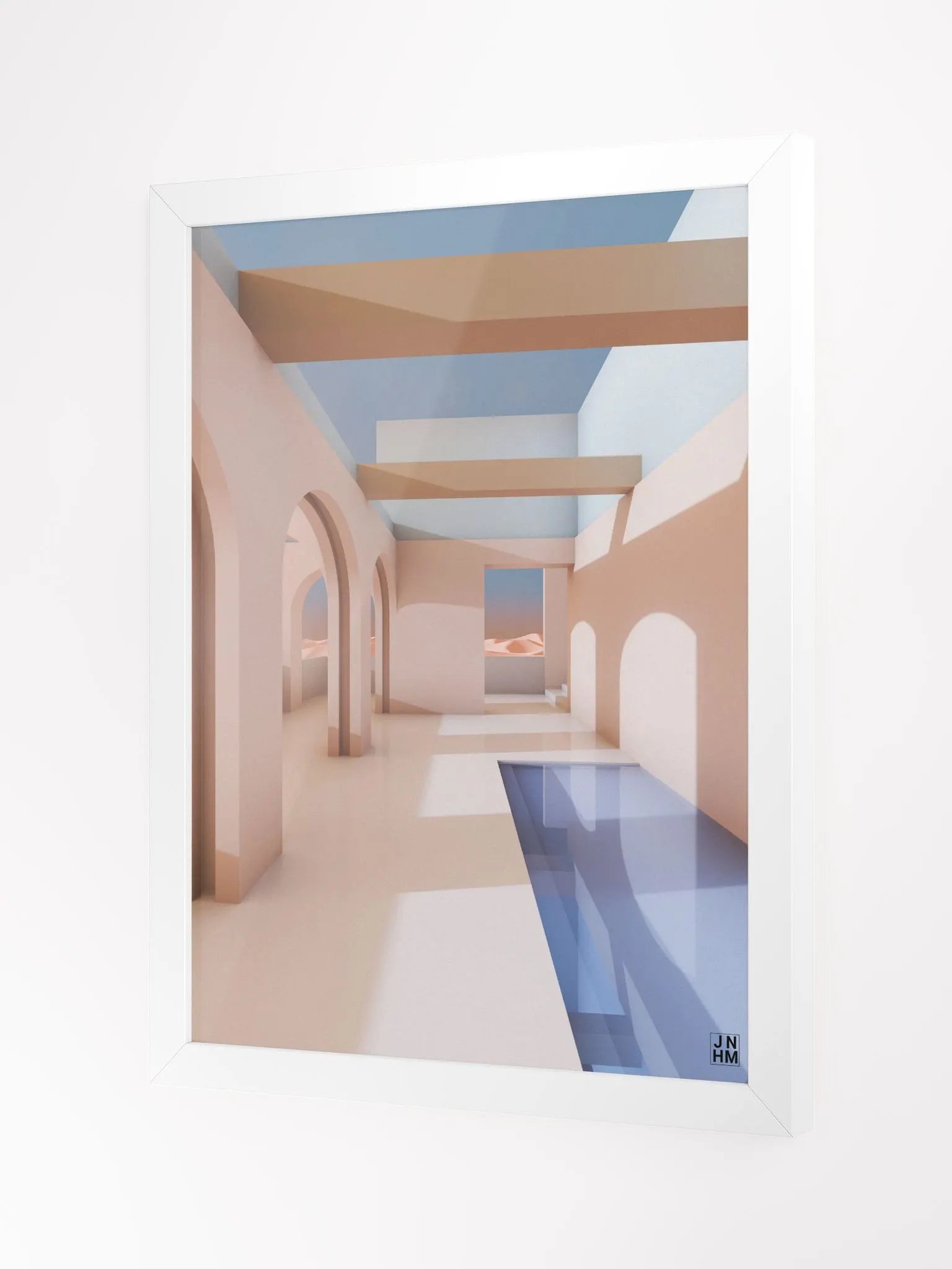 Architectural Landscape - Sand Palace 01 12"x16" product image (3)
