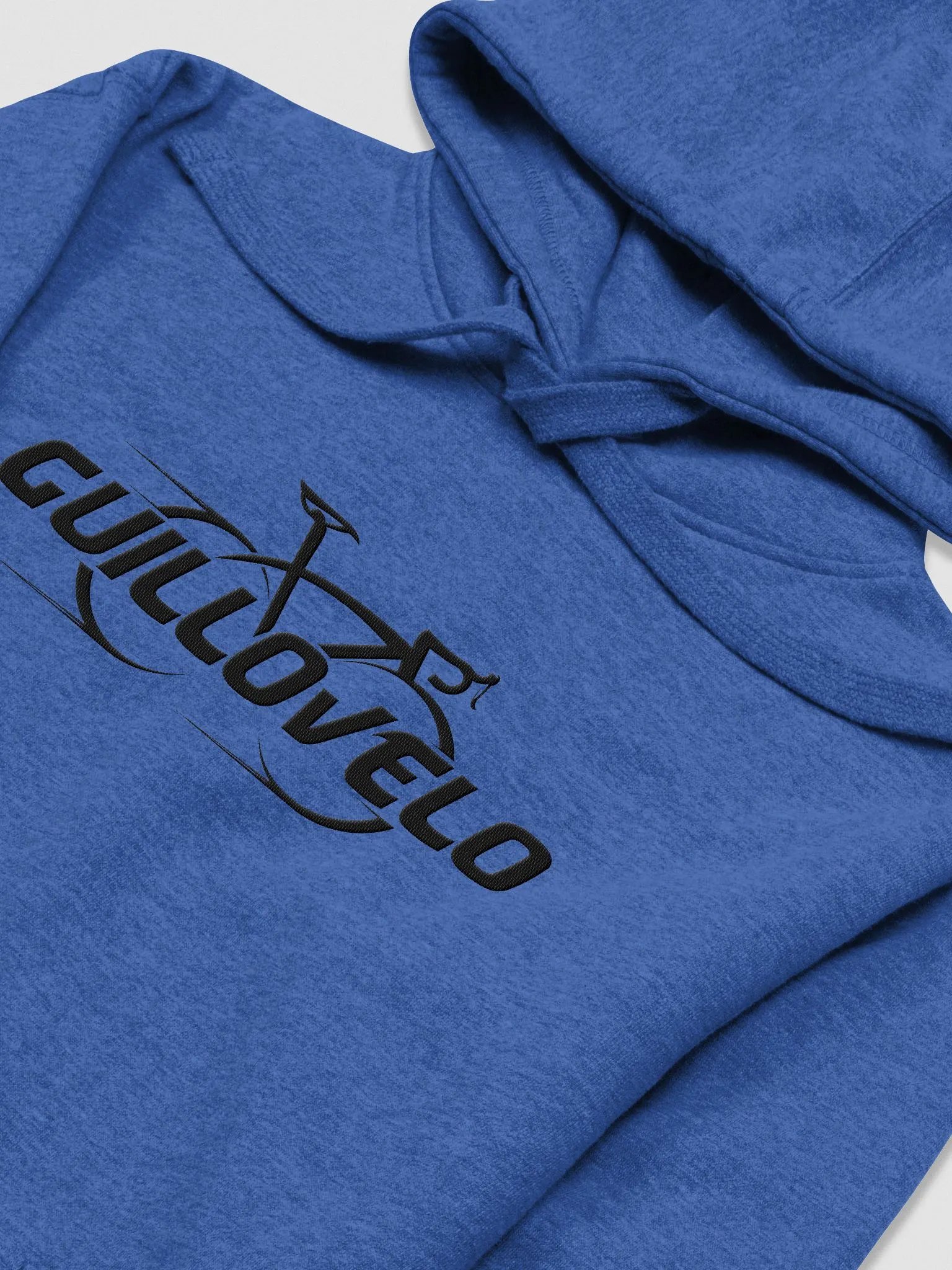 GUILLOVELO MR BLUE EMBROIDERED HOODIE product image (3)