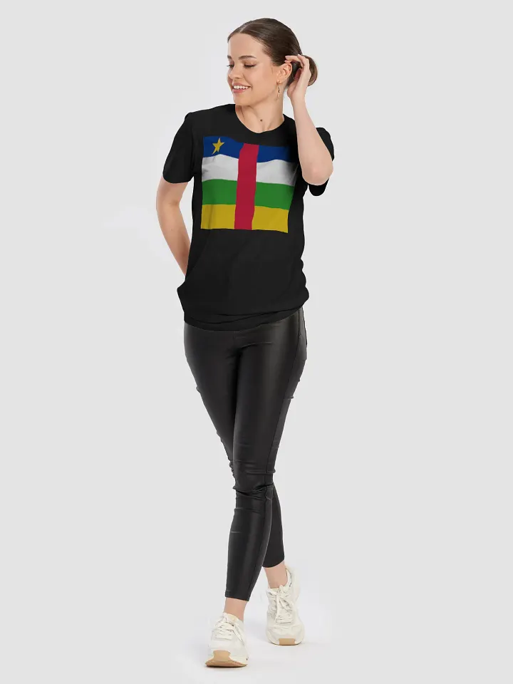 Central African Republic Flag Unisex T-Shirt - Exclusive Graphic Grove Tee product image (2)