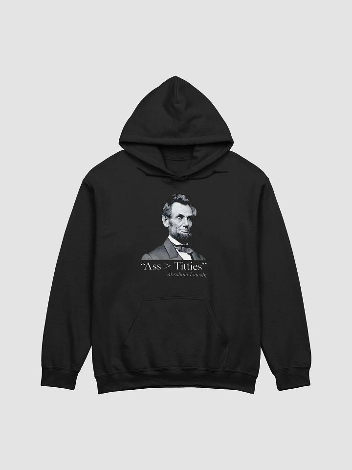 Abraham Lincoln Ass > Titties Hoodie product image (1)