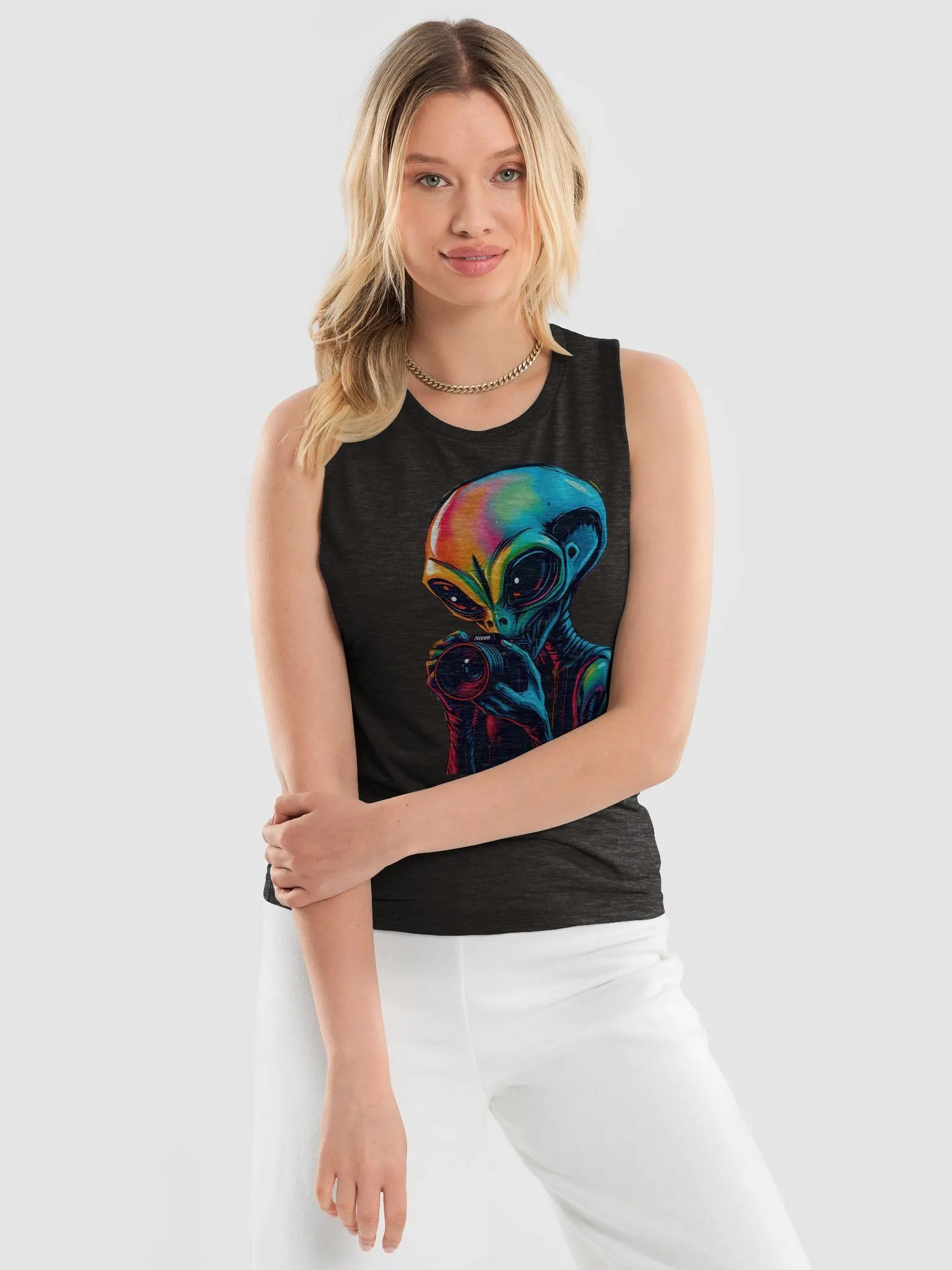 Drapey Comfort Muscle Tank product image (3)
