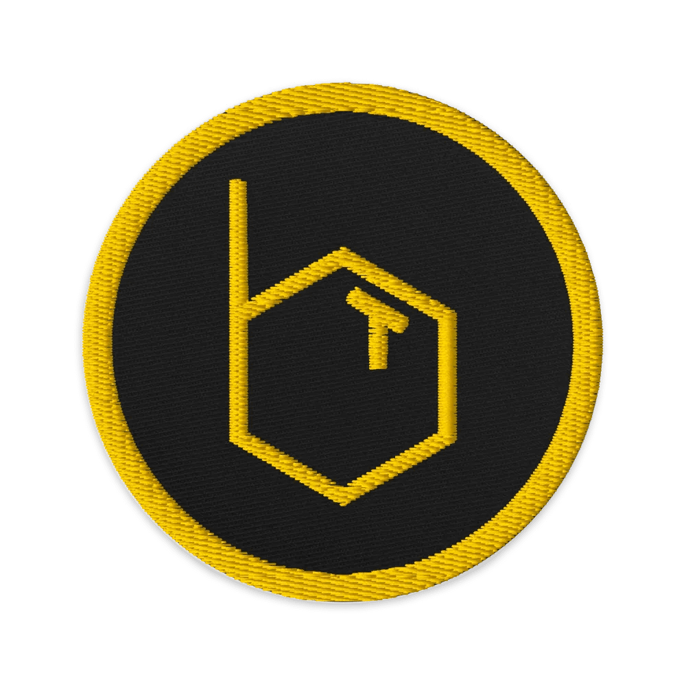'BT' Logo Circle Patch product image (1)