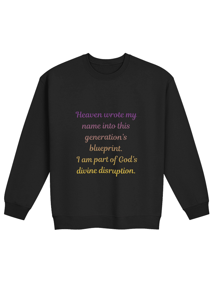 Divine Disruption Crewneck Sweatshirt product image (2)