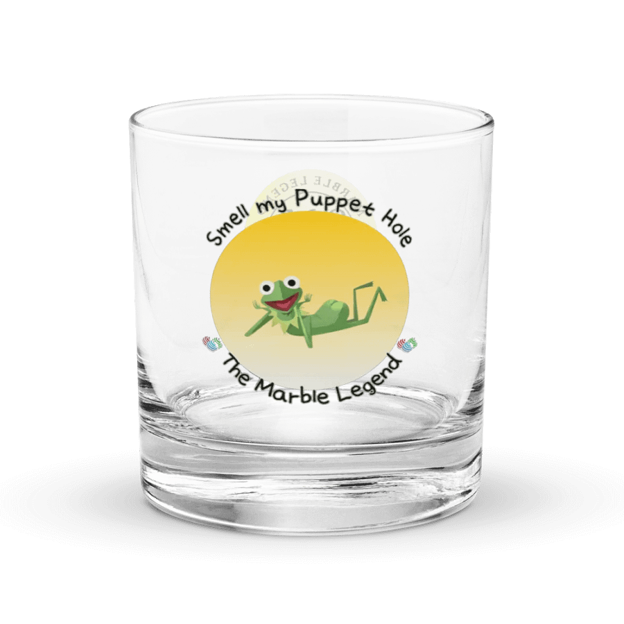 SMELL MY PUPPET HOLE ROCKS GLASS product image (1)