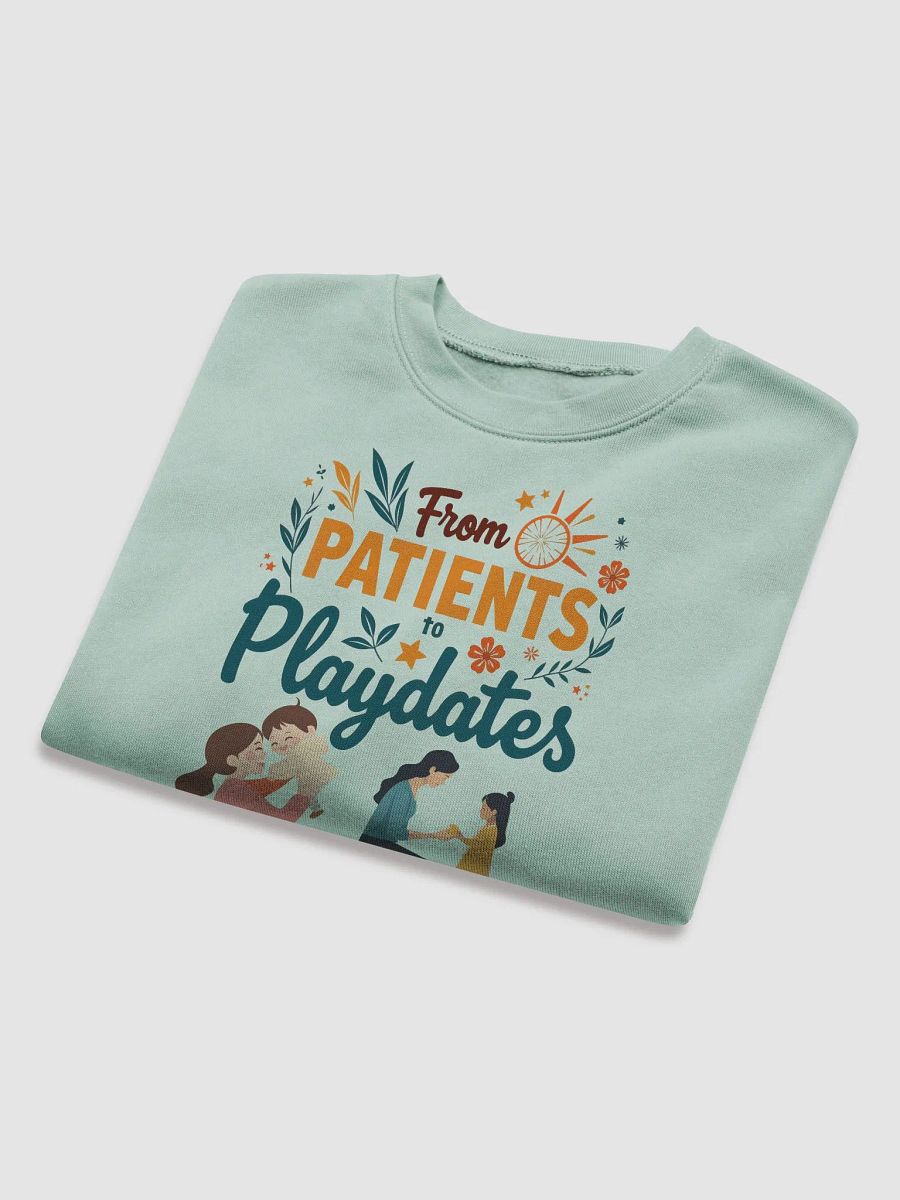 from Patients to Playdates Fleece Crop Sweatshirt product image (37)
