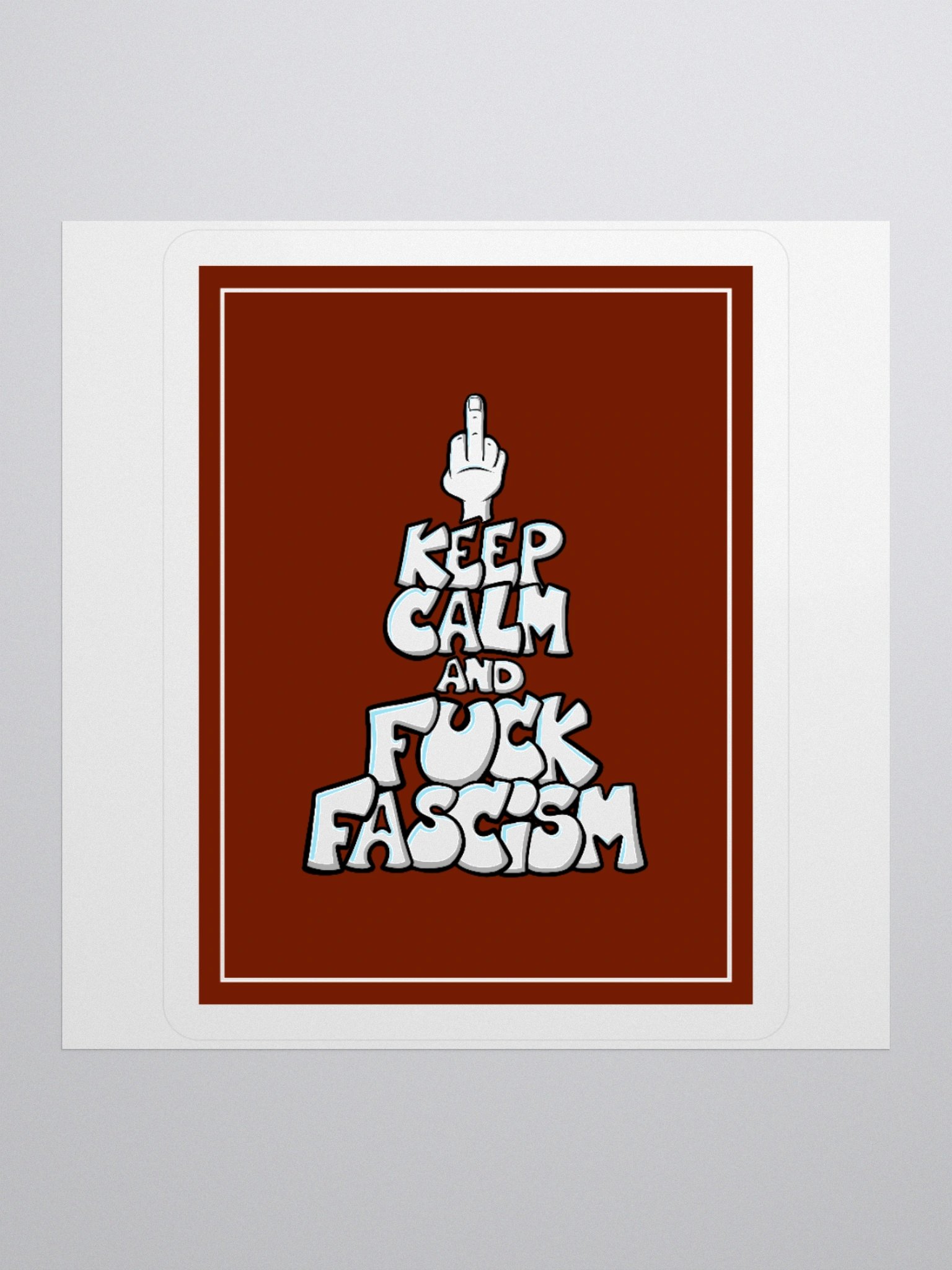 Keep Calm & Fuck Fascism product image (1)