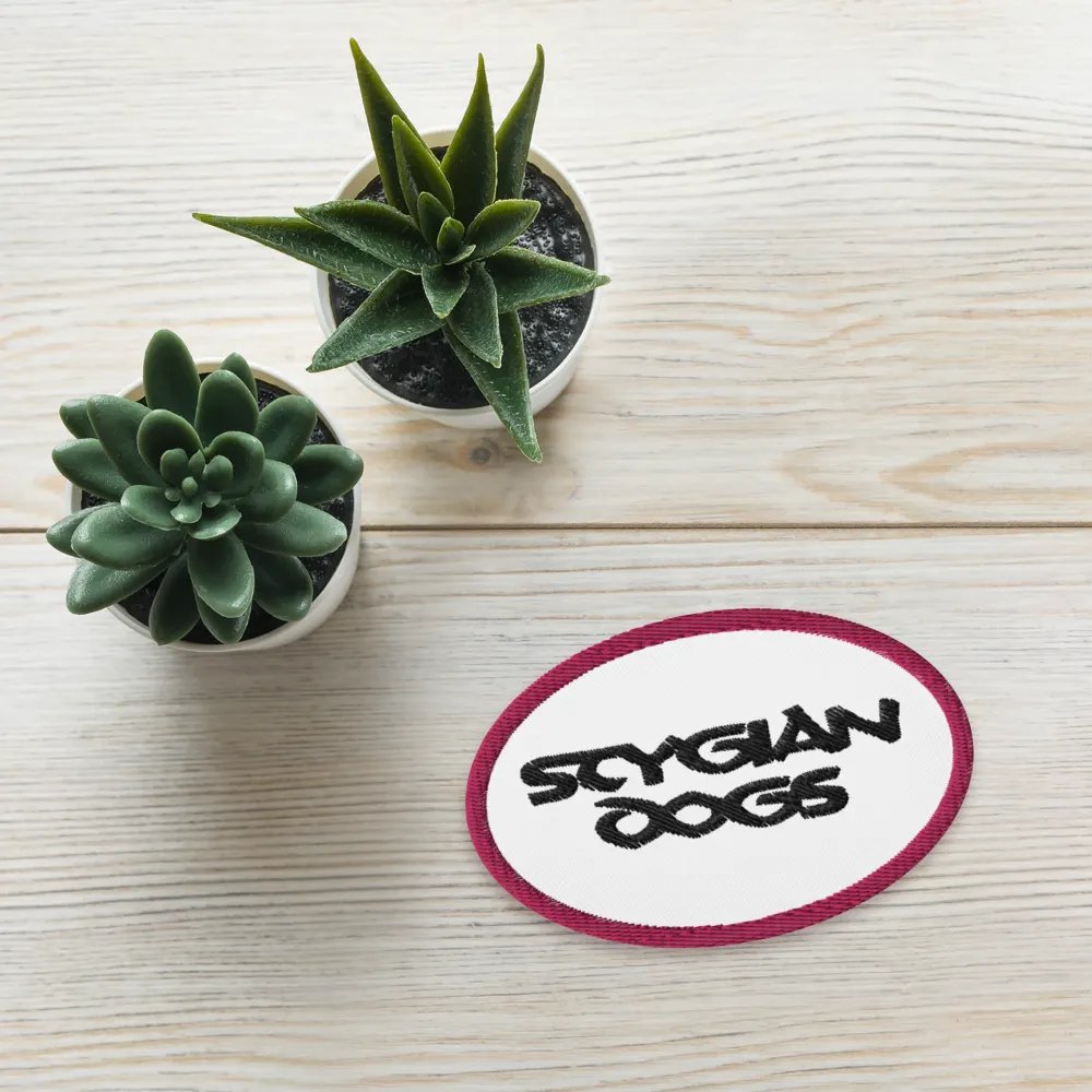 Stygian Dogs - Oval Patch product image (3)
