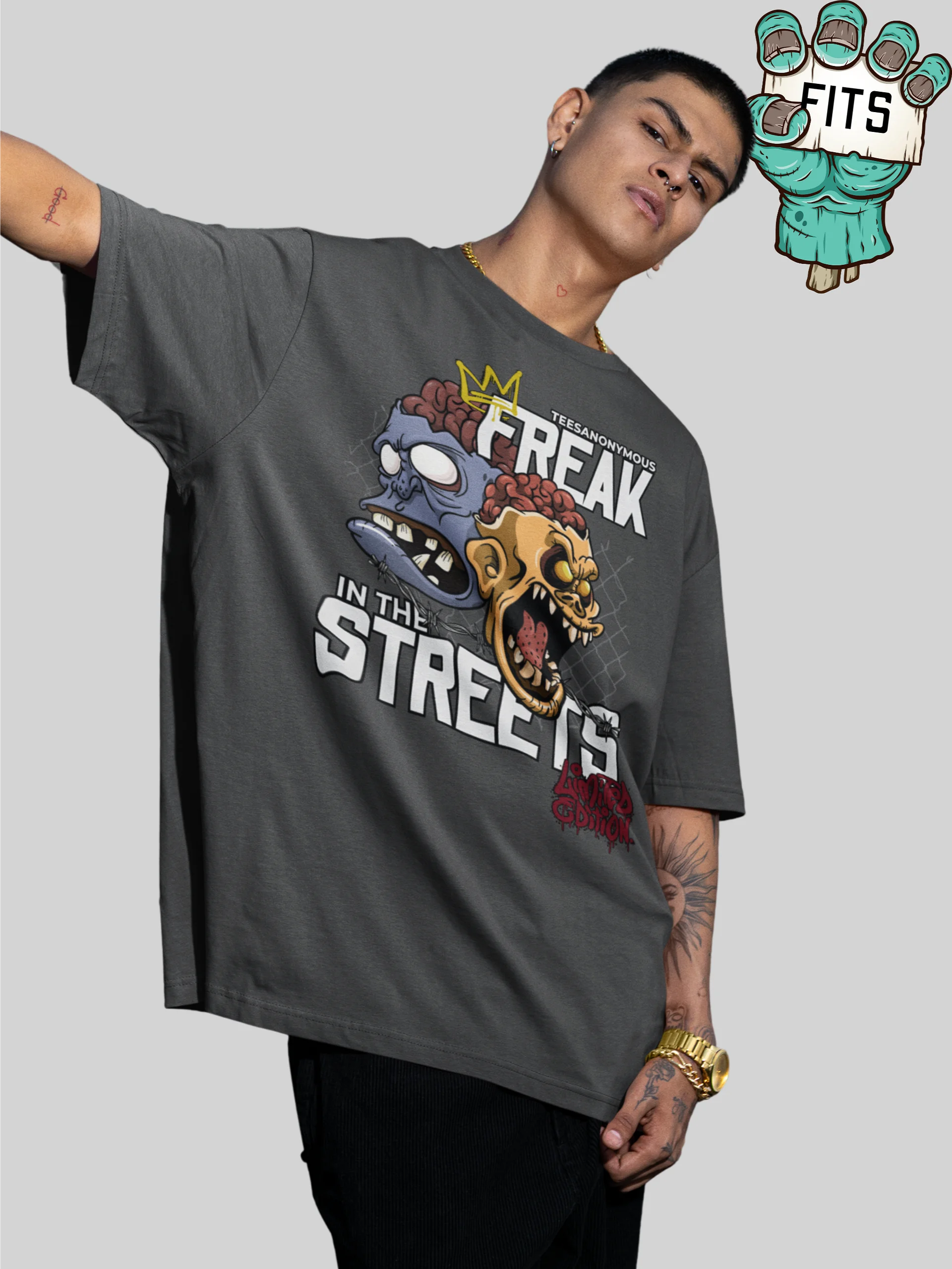 Streetwear Graphic Tee – the Original by Freak in the Streets product image (3)