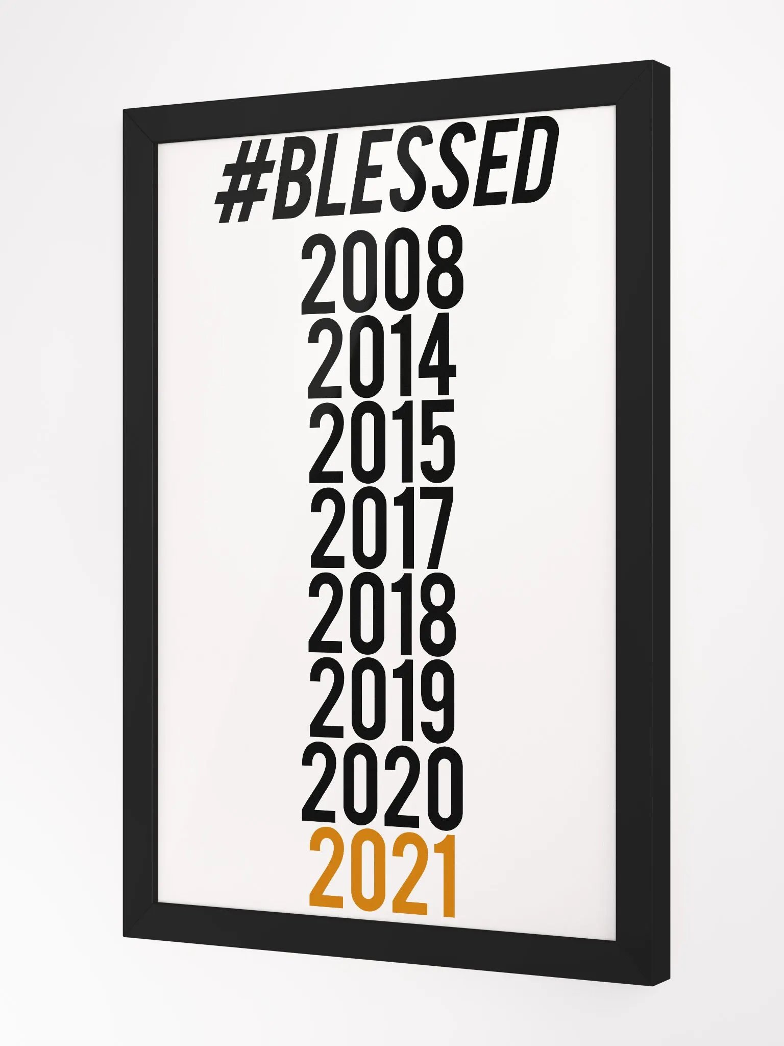 #Blessed Poster product image (2)