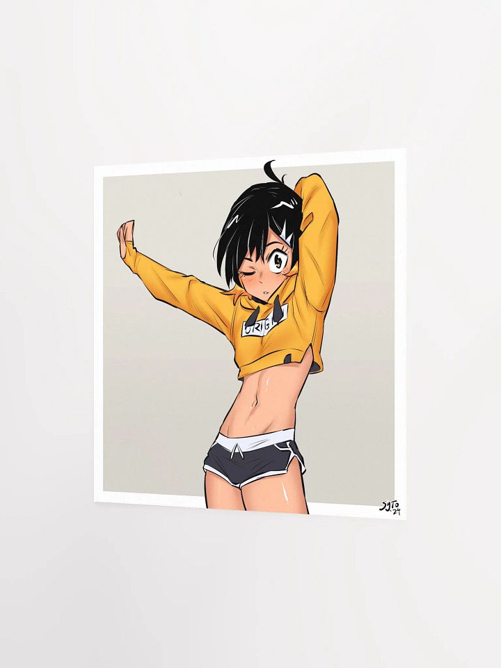 Amber "Comfy Hoodie" Poster product image (2)