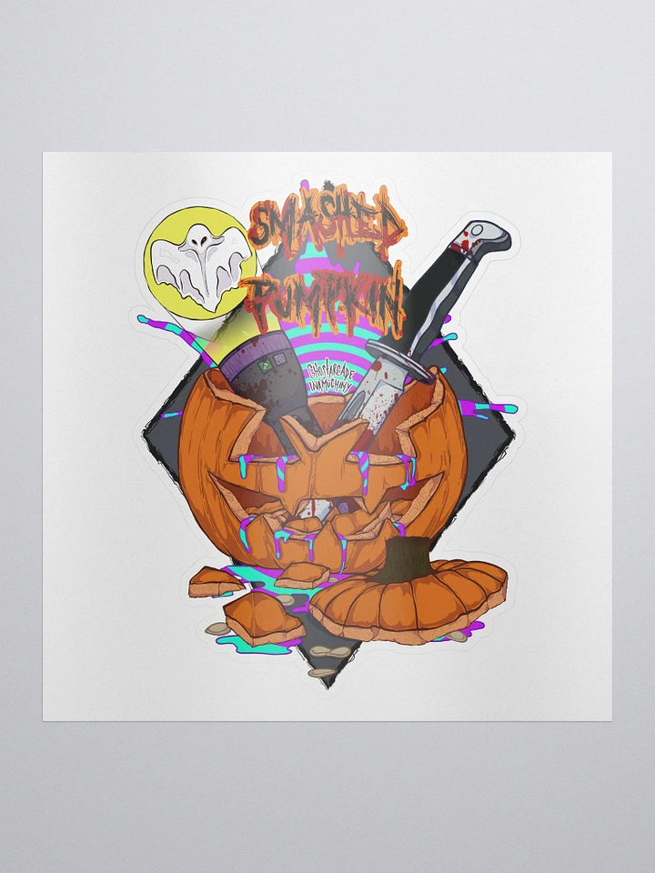 Smashed Pumpkin Sticker product image (1)