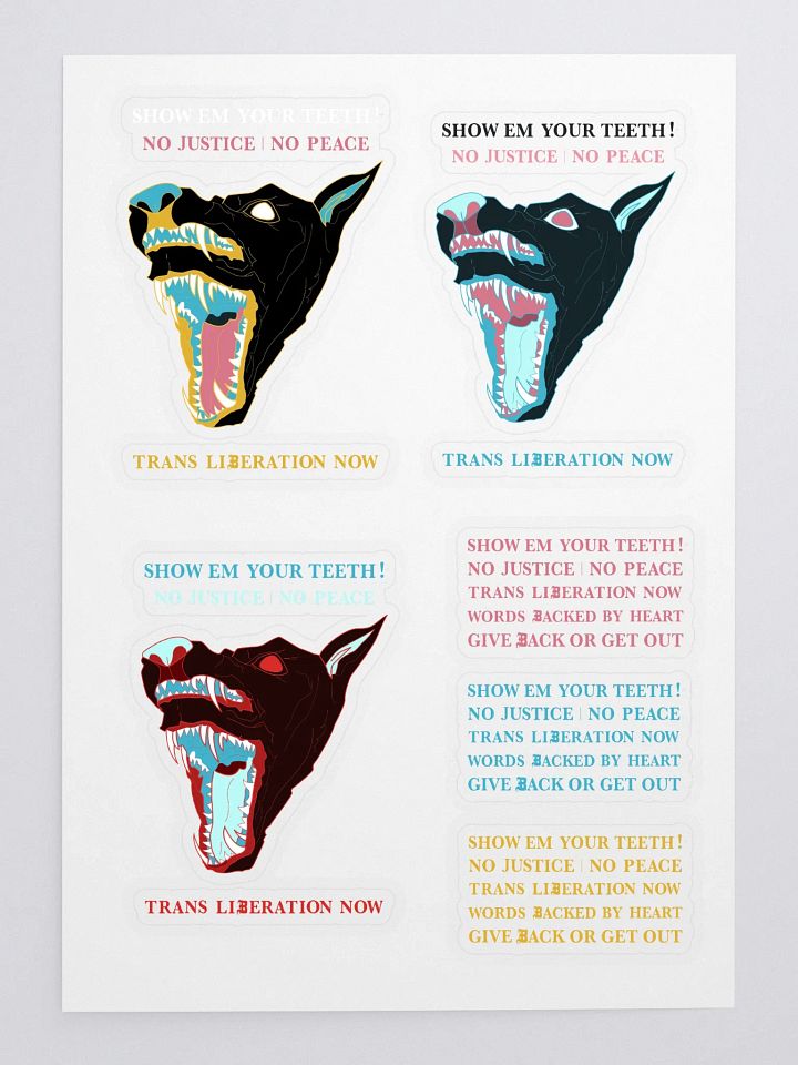 S.E.Y.T. sticker sheet 1 product image (1)