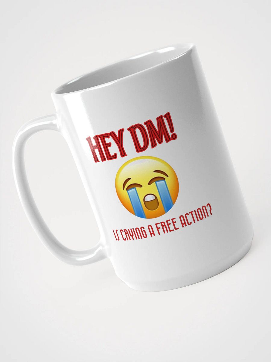 Is Crying a Free Action? Mug product image (3)