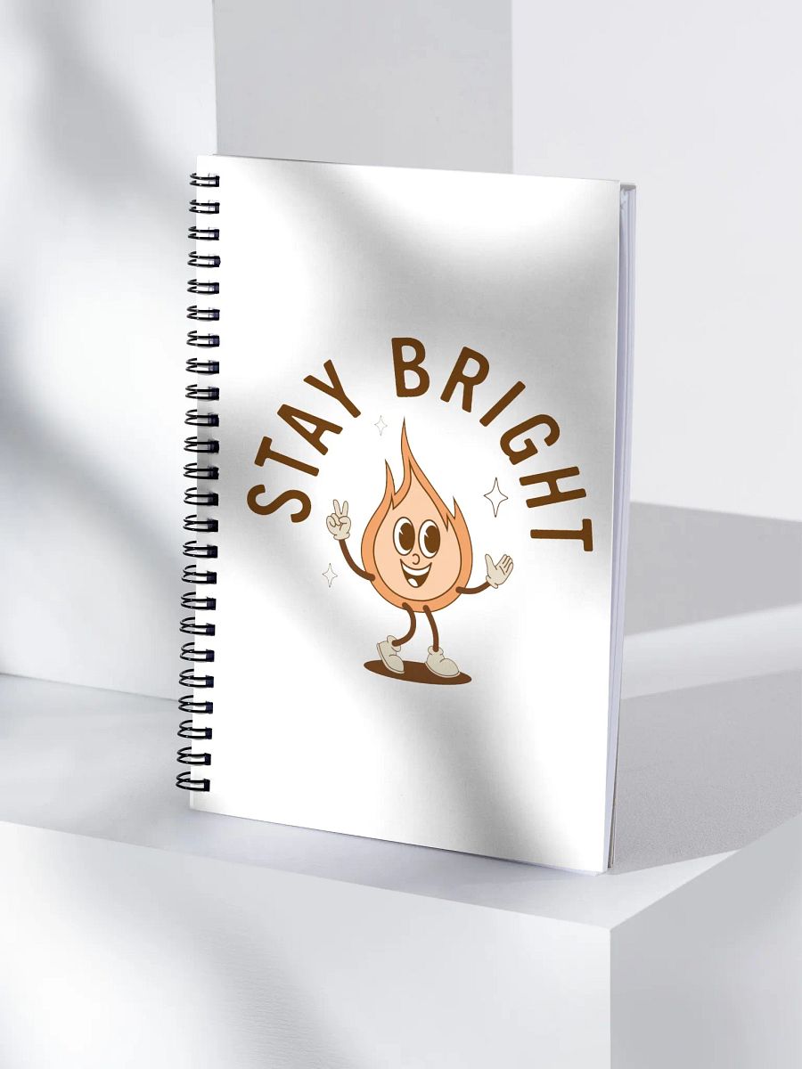 STAY BRIGHT Spiral Notebook product image (4)
