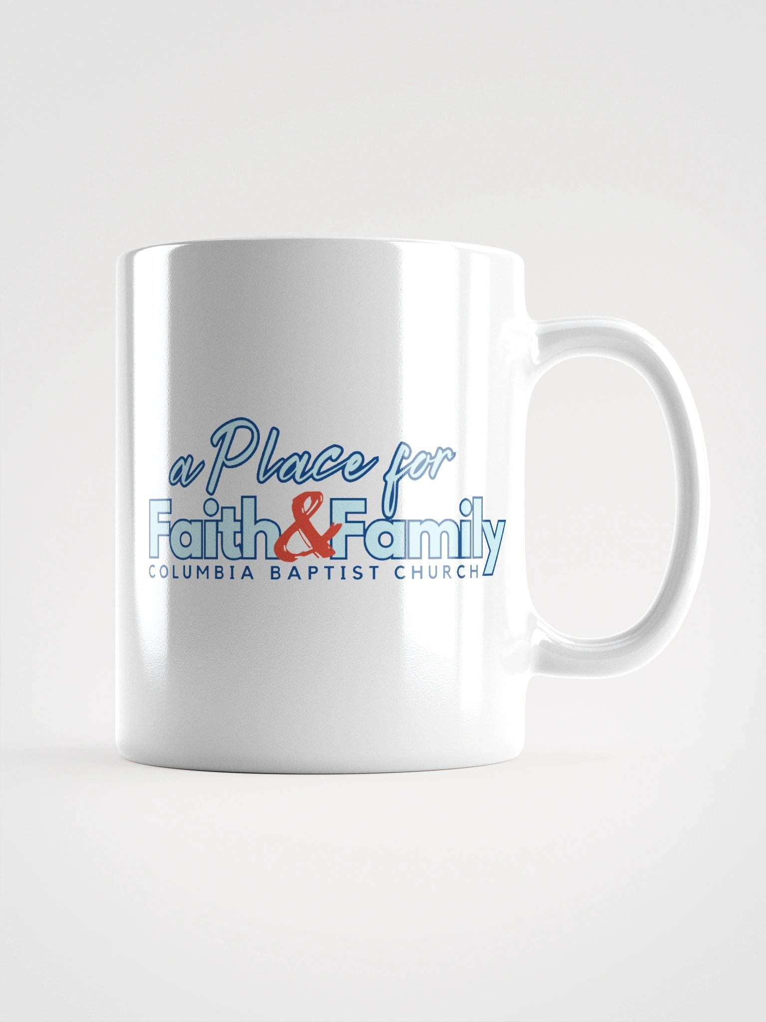 A Place for Faith & Family Basic White Coffee Cup product image (3)